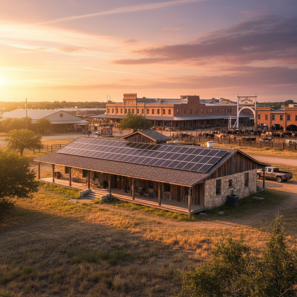 Fort Worth solar installations