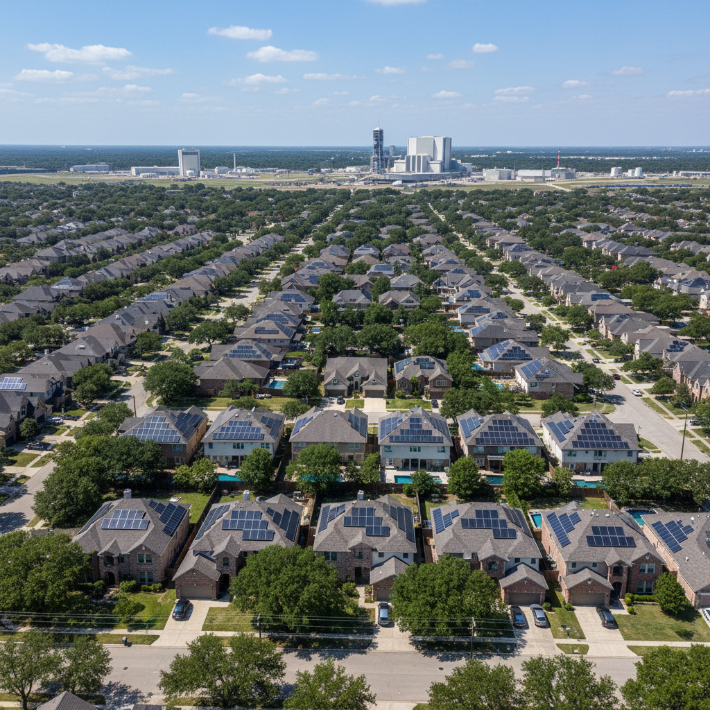 Houston solar installations